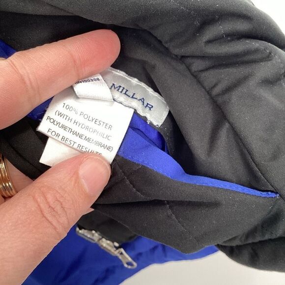 Men's Peter Millar Reversible Golf Vest Royal / black - Medium - Picture 8 of 11